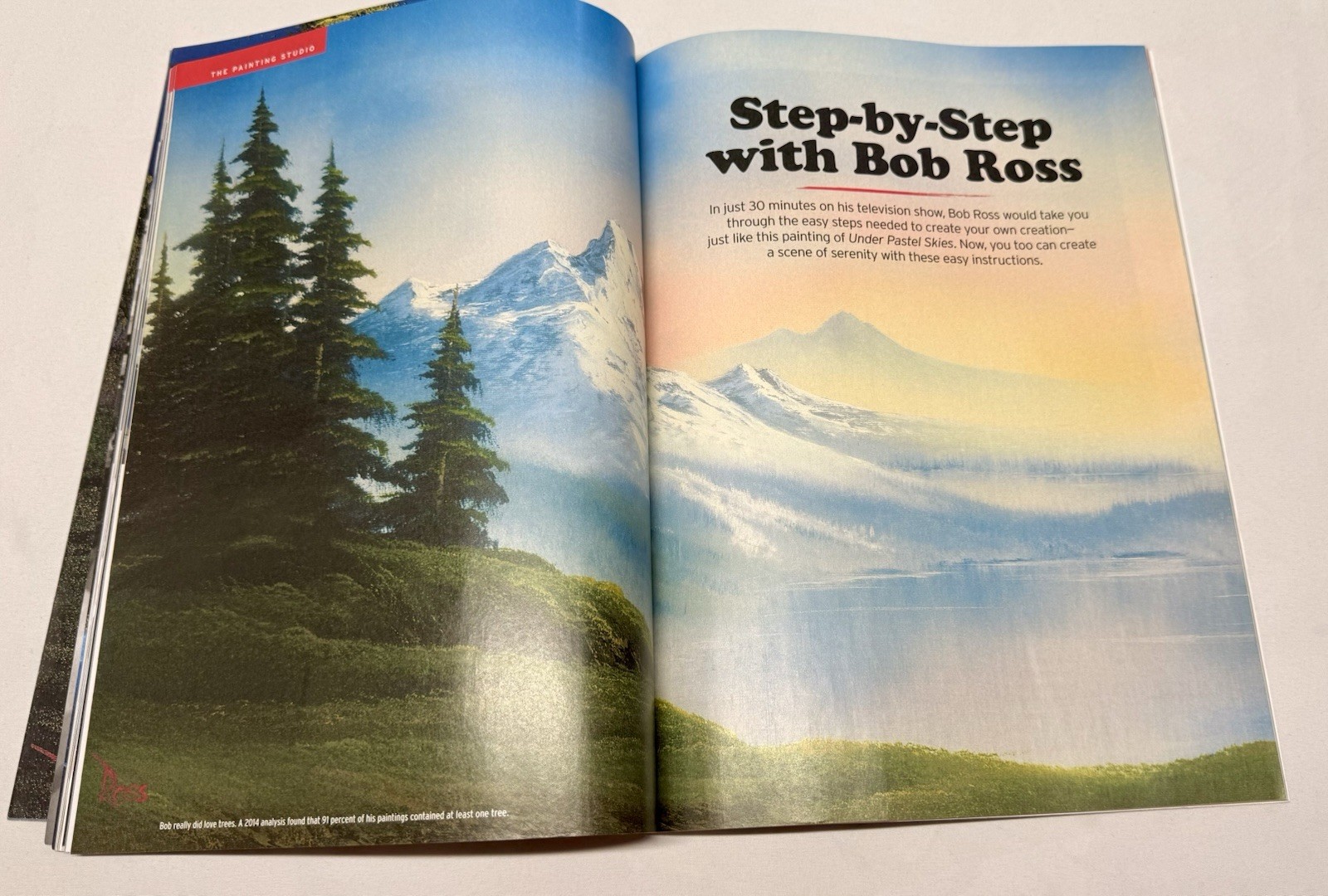 Bob Ross Magazine June 2026 Issue 6 Special Issue Illustrated Painting Art