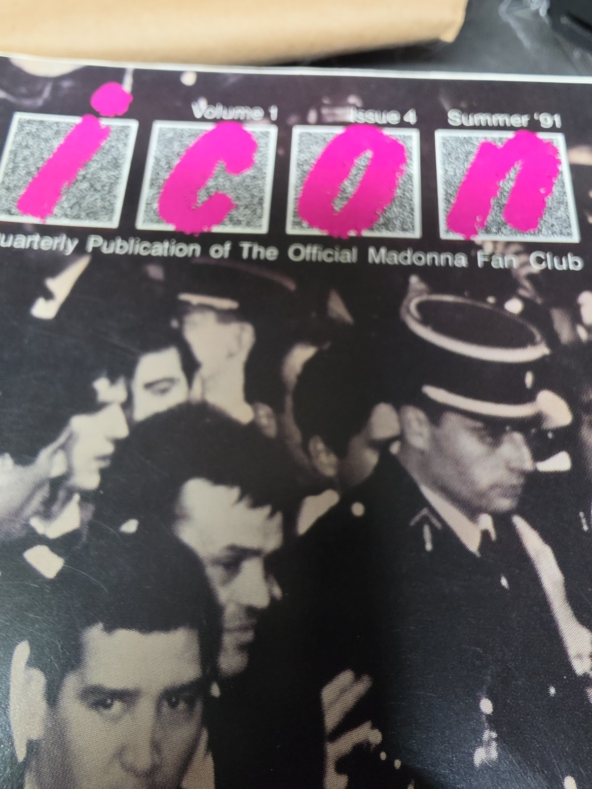 Madonna – ICON Official Fan Club Magazine – Summer 1991 – Vol 1 Issue 4
