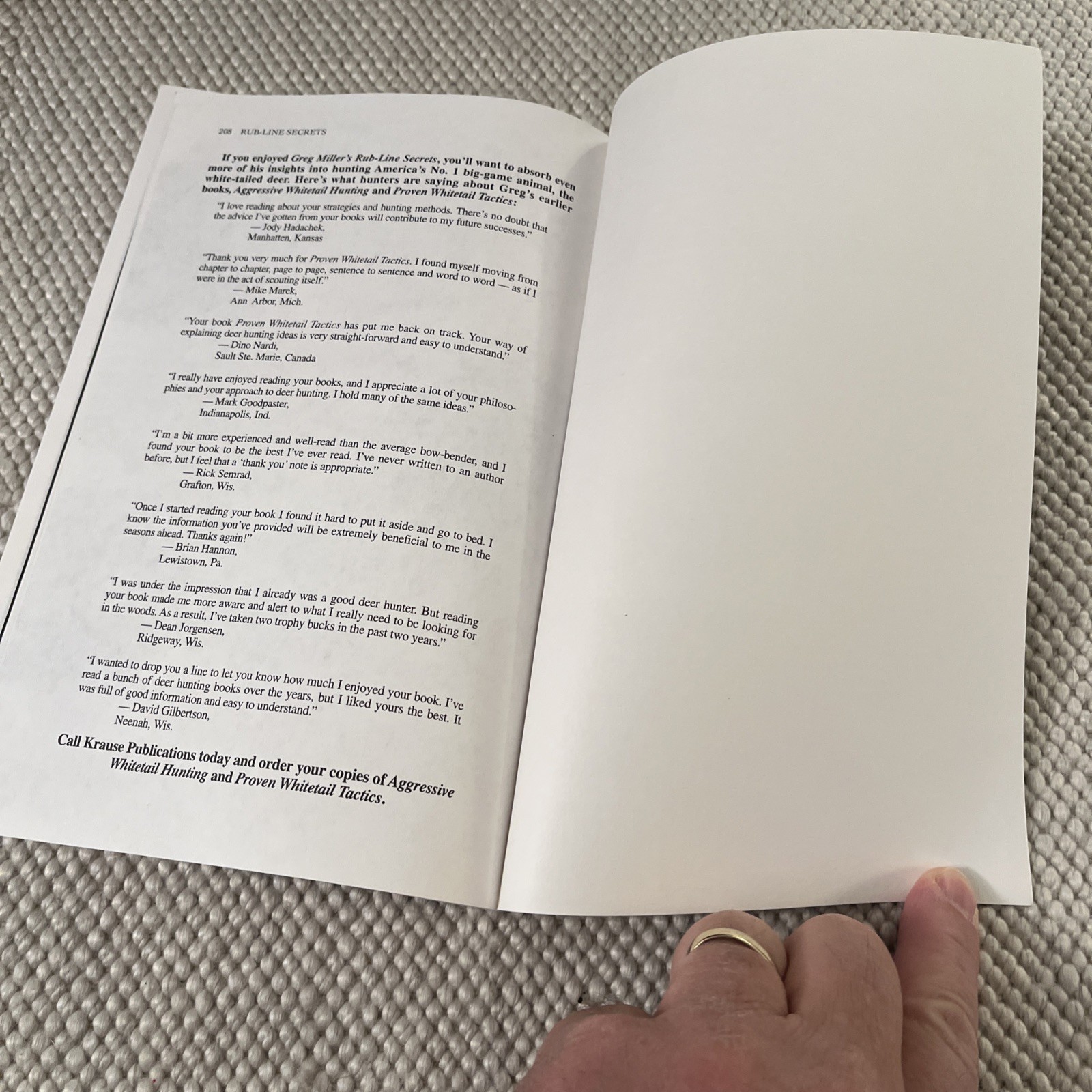 Greg Miller’s Rub-Line Secrets 1999-Krause Publications
