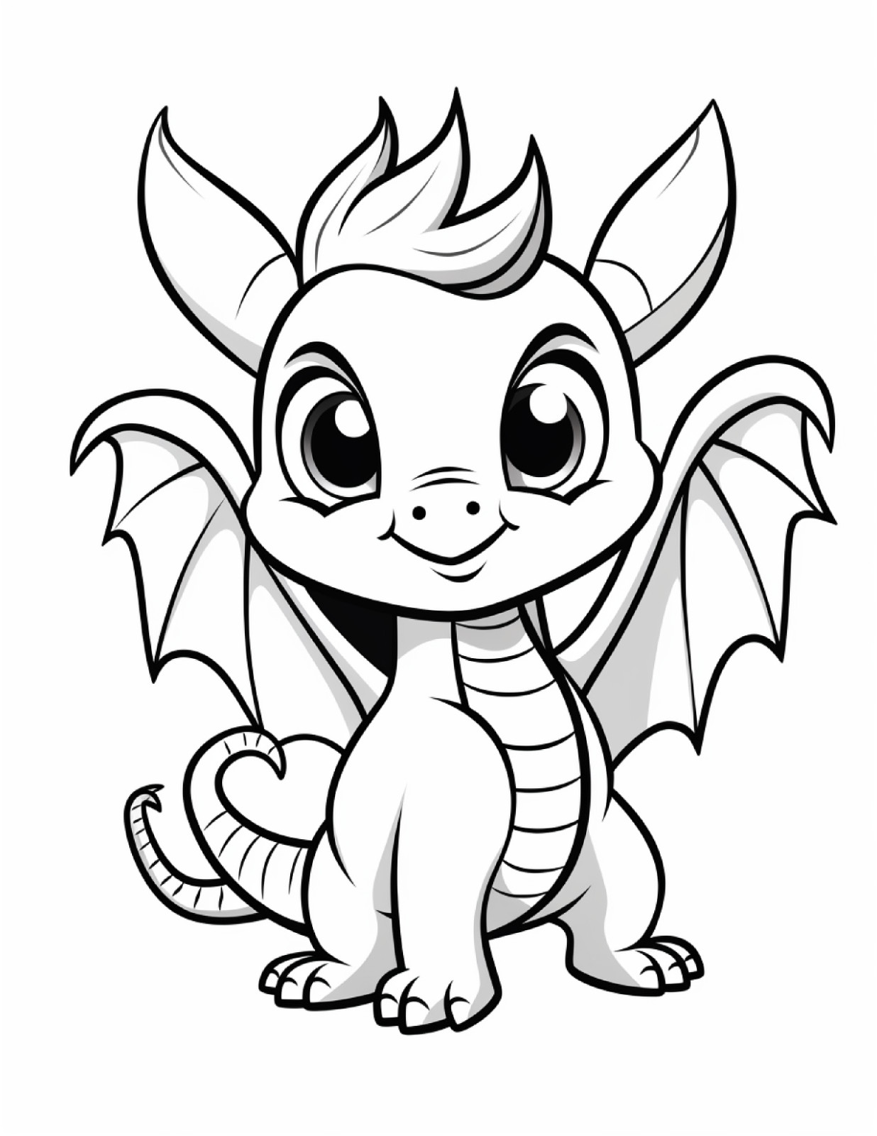 Baby Dragons Coloringbook geat fun for everone and all ages