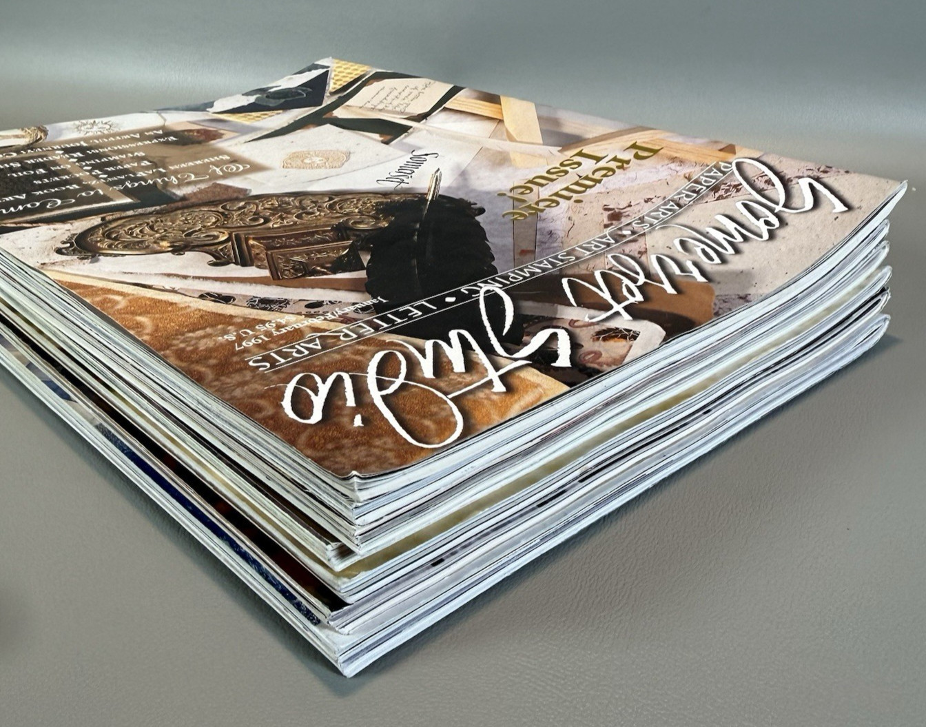 Somerset Studio Magazine Mixed Lot of 7 1997-1999 Premiere Issue