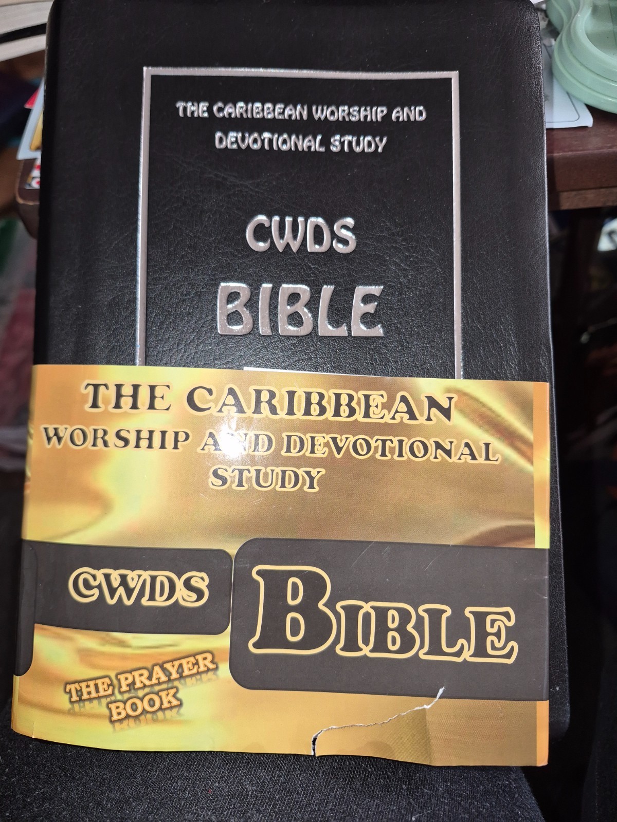 Caribbean Worship and Devotional Study (CWDS) Bible Vegan Leather Black