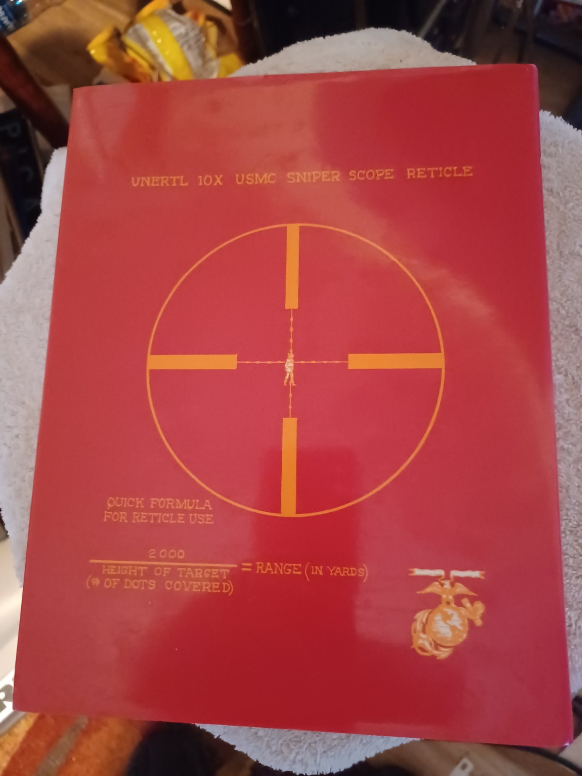 Roy Chandler Death From Afar Volume 2 Marine Corp Sniping 1st Ed w/ dj #309