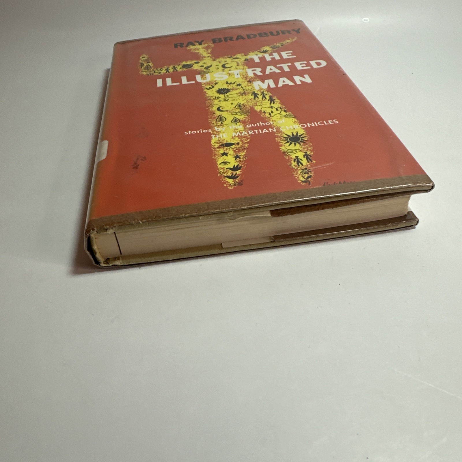 The Illustrated Man by Ray Bradbury Doubleday Hardback 5.95 c. 1960s-70s Ex-Lib