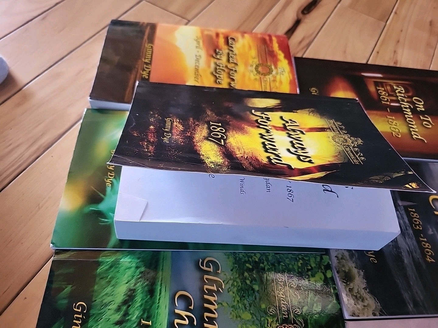 THE BREGDAN CHRONICLES BOOKS 7 Ginny Dye Trade Paperbacks