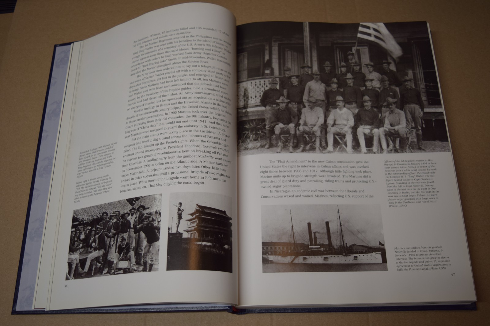 The Marines Hardcover Book Marine Corps Heritage Foundation