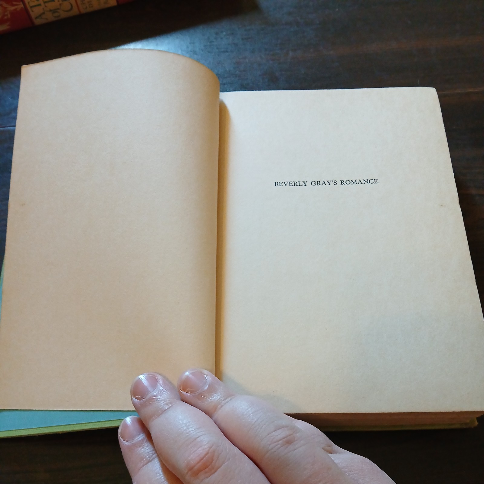 Beverly Gray 11 Beverly Gray’s Romance 1941 First Printing