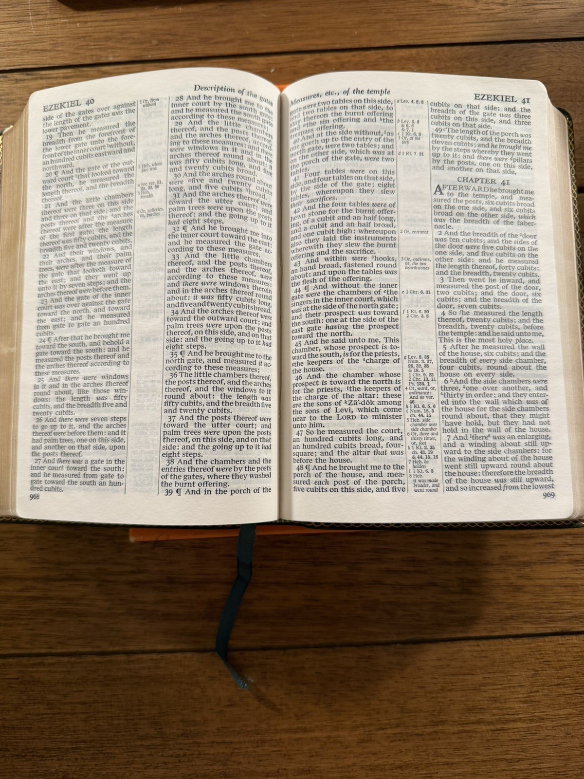ULTRA RARE BIBLE / Zondervan Imperial line KJV Reference Bible – Green Calfskin