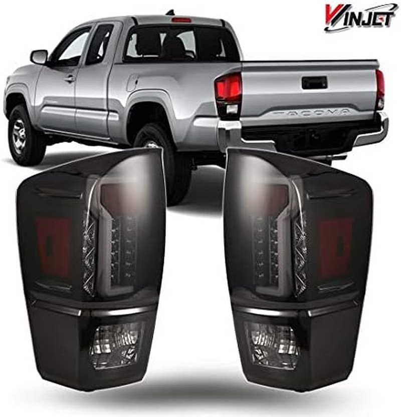 LED Taillights for 2016-2023 Toyota Tacoma Rear Tail Lights Assembly for [2016 2