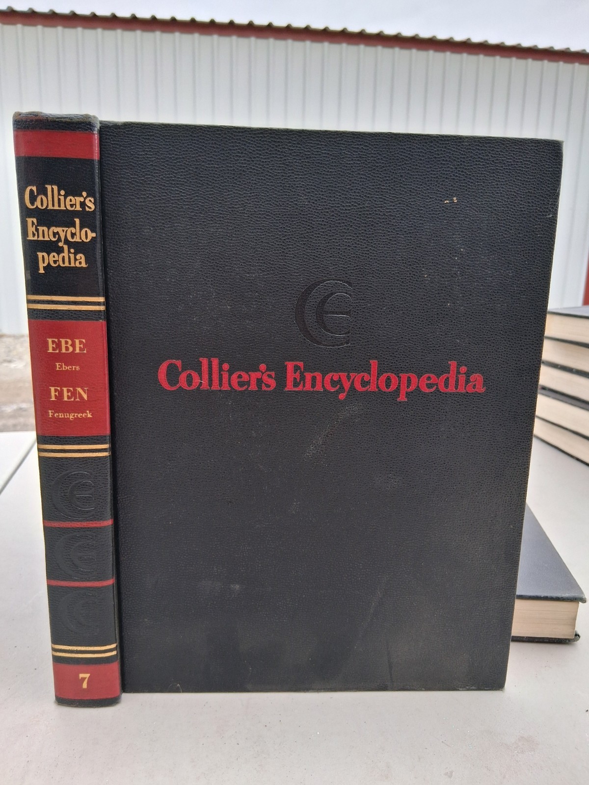 1957 Collier’s Encyclopedia Volume 1 – 20 Complete Set, See Photos