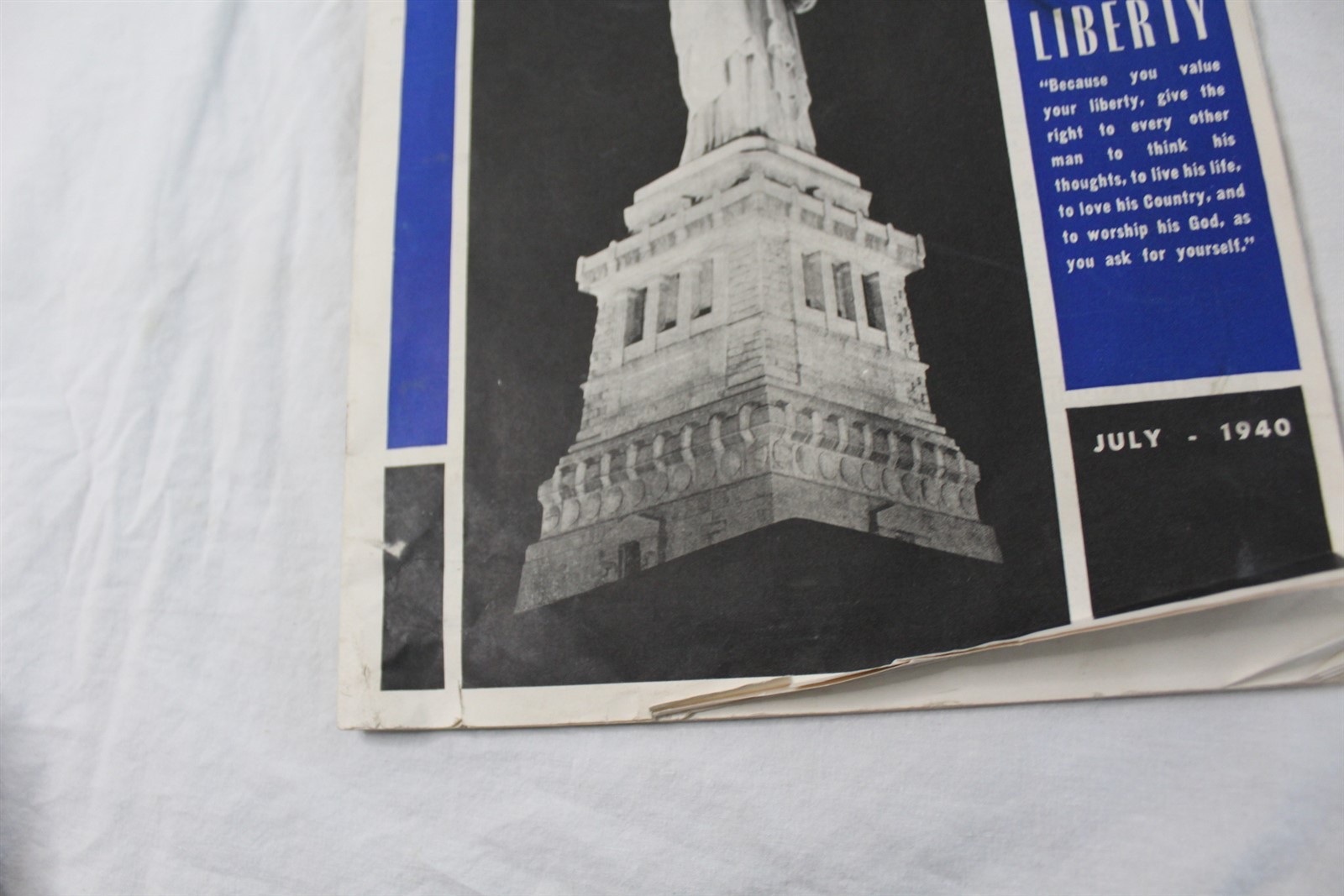 Vintage The Eagle Magazine 39 Pages July 1940 Lots of Ad Pages