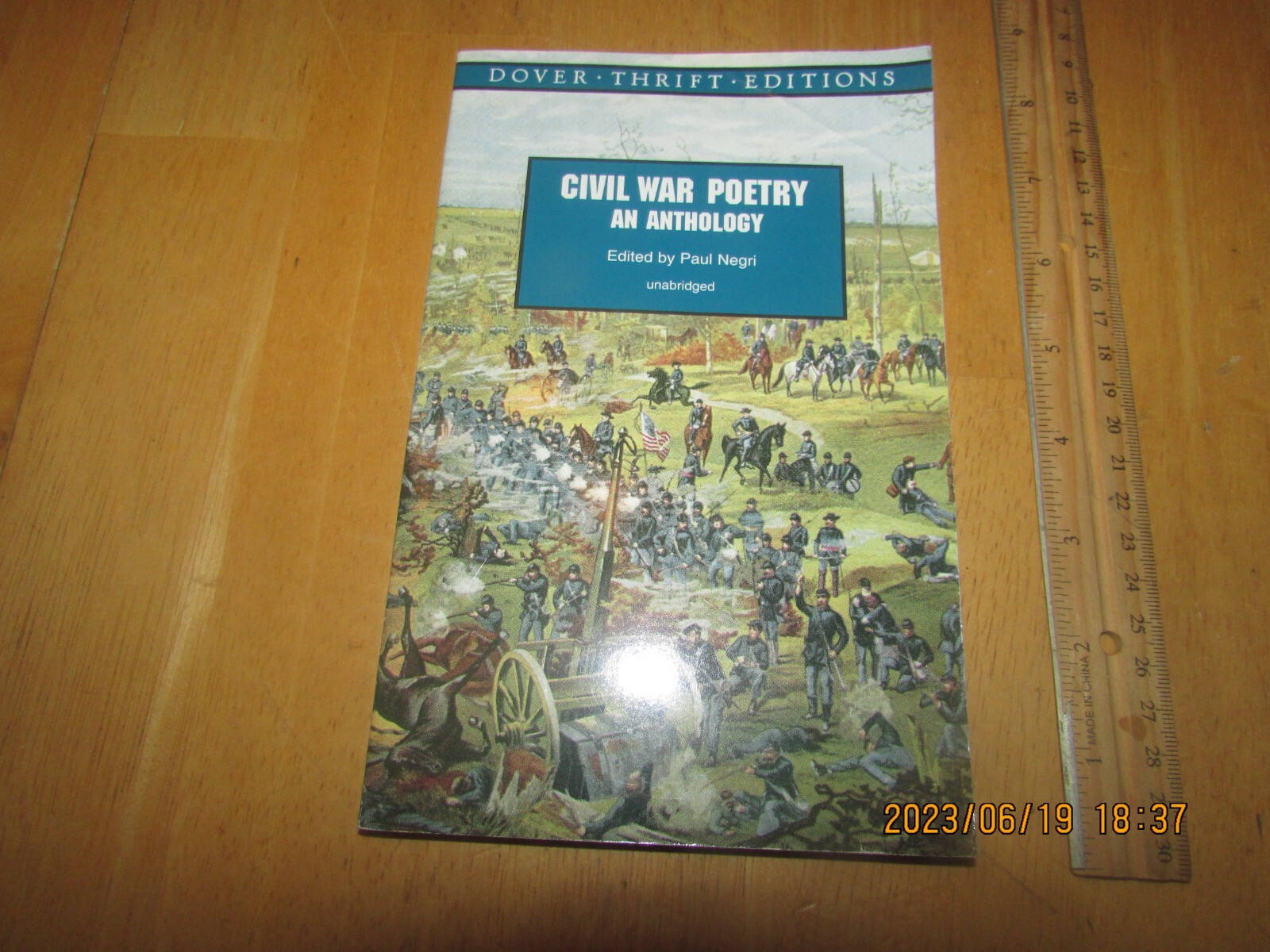 Civil War Poetry : An Anthology by Paul Negri (1997, Trade Paperback)