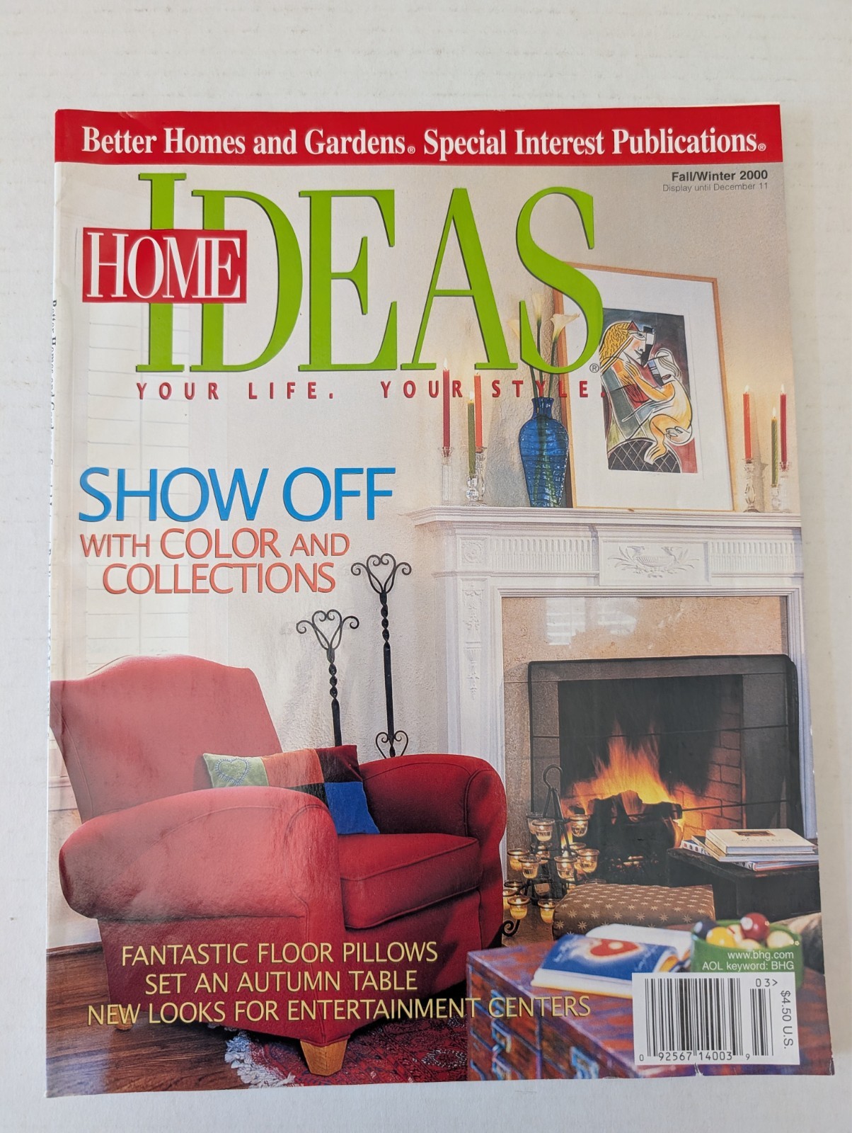 Lot of 6 Vintage Home Decorating Magazines 90’s 2000’s Better H&G Woman’s Day