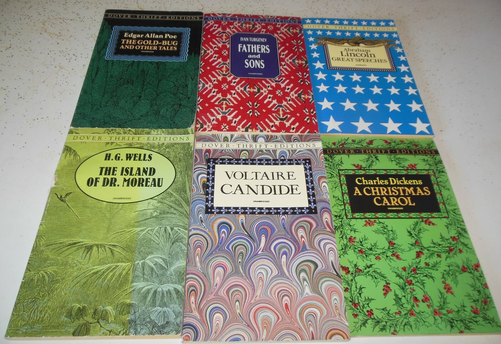 36 Dover PB Classics Thrift Poems Stevenson Oz Magi Shaw Shakespeare Education