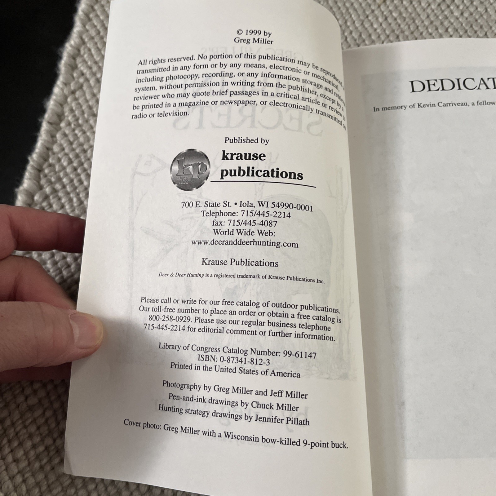 Greg Miller’s Rub-Line Secrets 1999-Krause Publications
