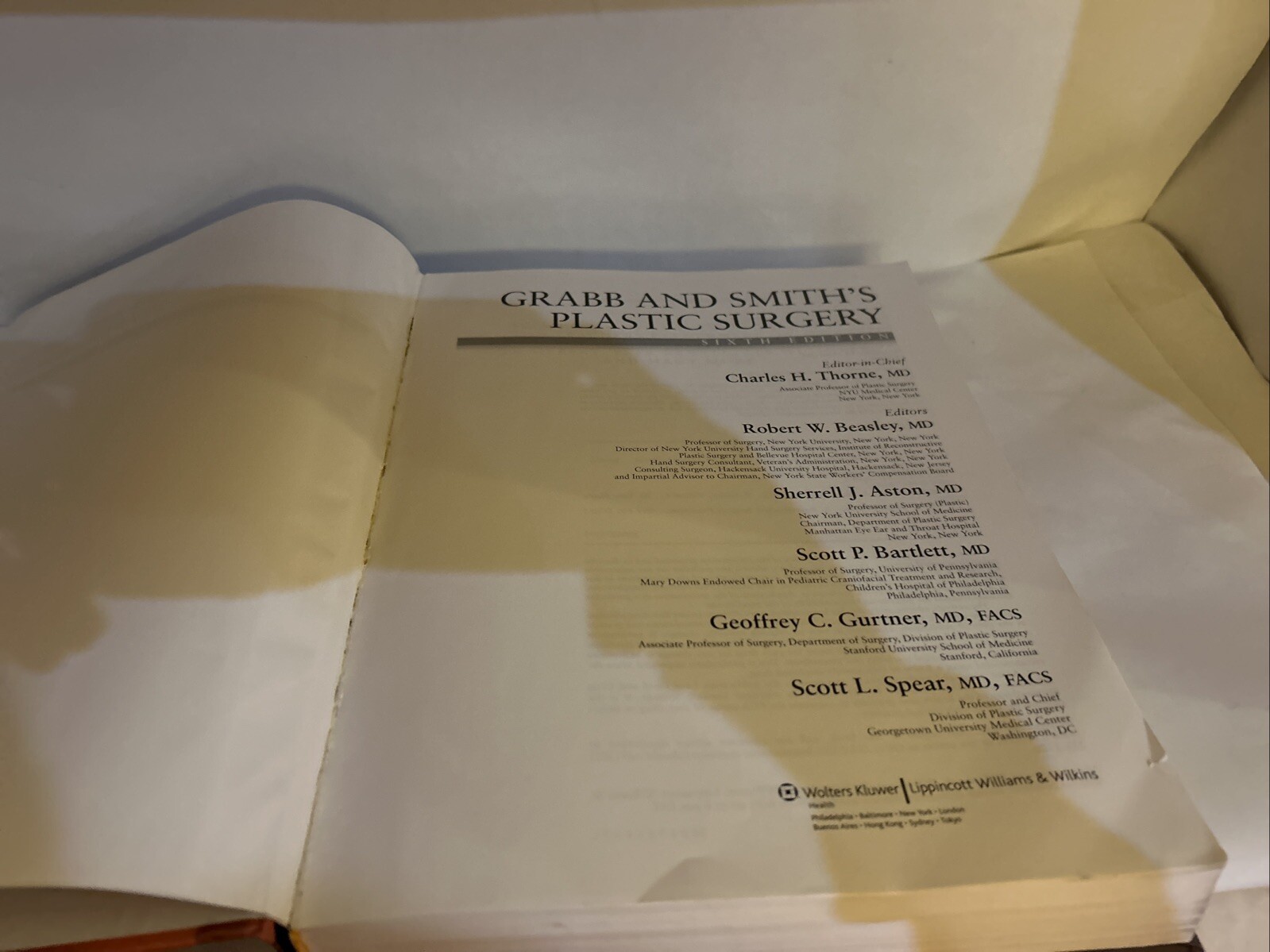 Grabb And Smith’s Plastic Surgery-Very Clean-Missing DVD