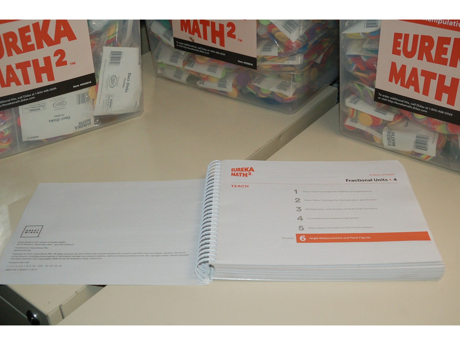 Eureka Math² Squared Grade 4 Module 6 Teacher Book – Weight: 40 oz.