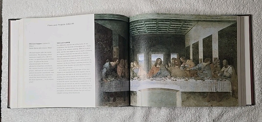 Leonardo da Vinci by D.M. Field (2004 Wellfleet Press Hardcover Coffee Table