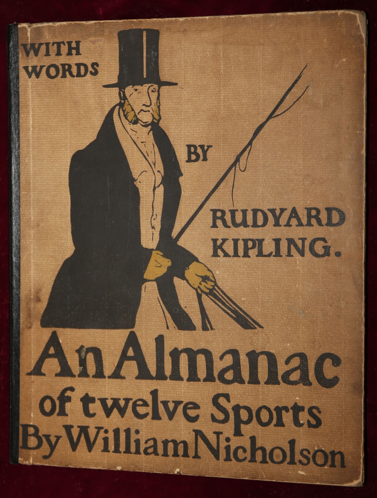 EXRARE 1898 LITHOGRAPHS WILLIAM NICHOLSON BOXING GOLF CRICKET FISHING ARCHERY ++