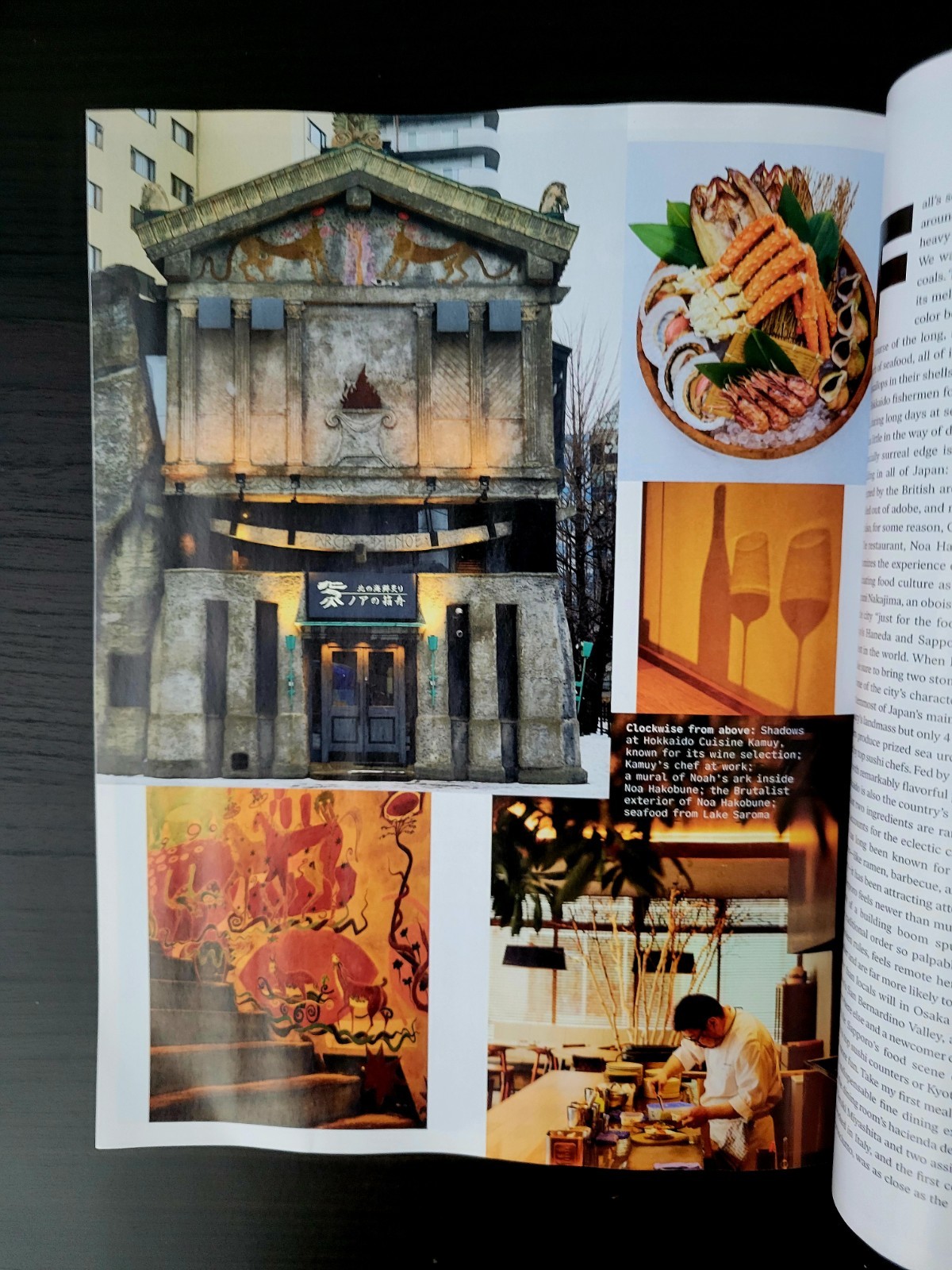 Conde Nast Traveler Magazine- Warm Welcomes in Palm Springs, Hokkaido & Swiss