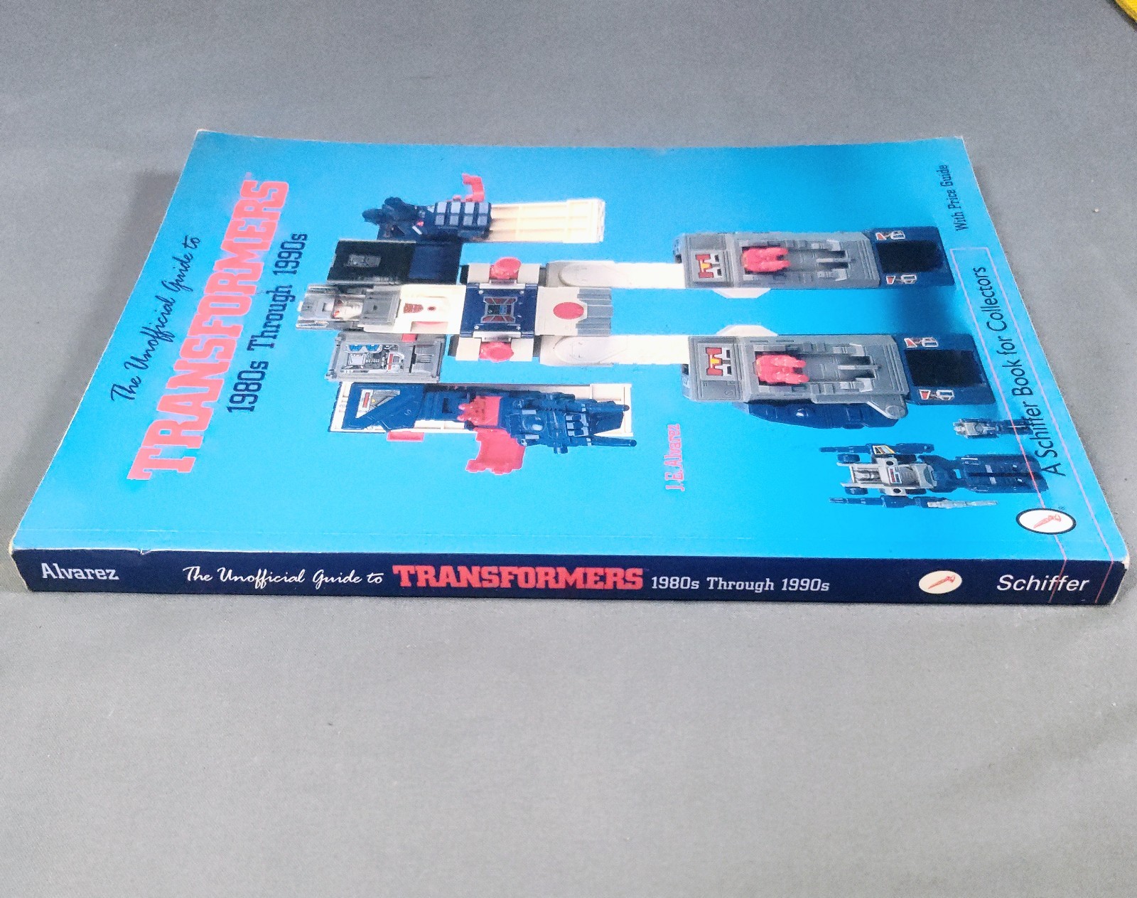 Vintage Transformers 1980s-1990s Unofficial Guide Reference Book J.E. Alvarez
