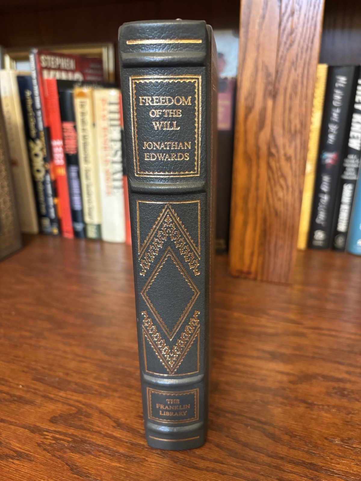 Freedom of the Will. Jonathan Edwards .Franklin Library 1984 Full Leather Fine