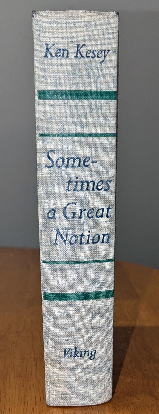 KEN KESEY, Sometimes a Great Notion. First ed., 1st printing, 1964. 1st-state DJ