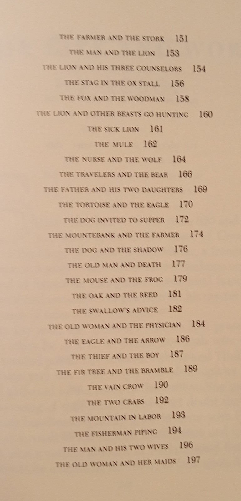 Aesop’s Fables. Book. VGT 2000. 234 Pages. Index