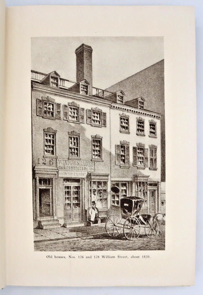1925 Valentine’s Manual Of Old New York Hard Cover Illustrated 392 pages