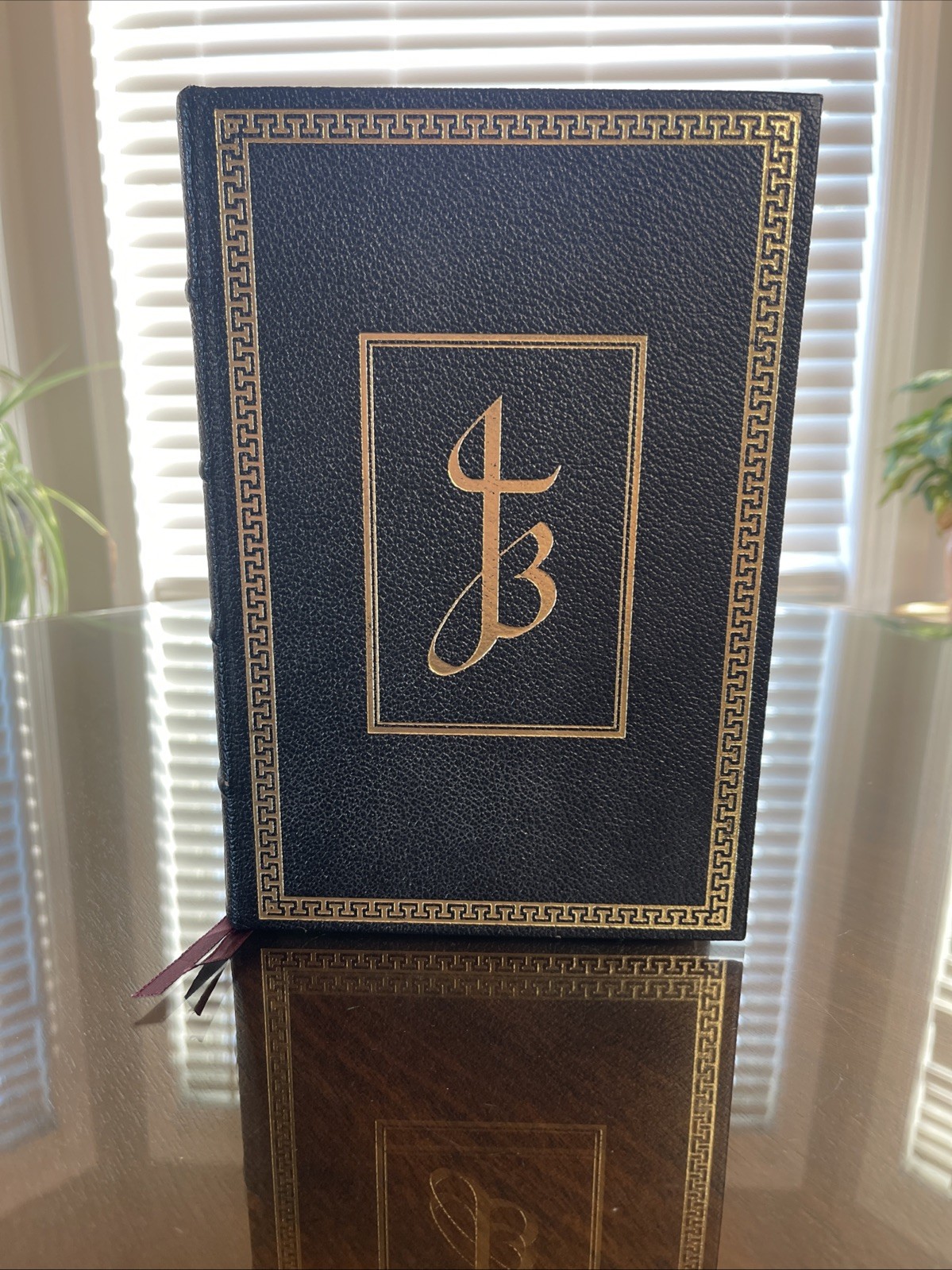 The Jerusalem Bible 1966 French Morocco Leather Doubleday Original 1st Print