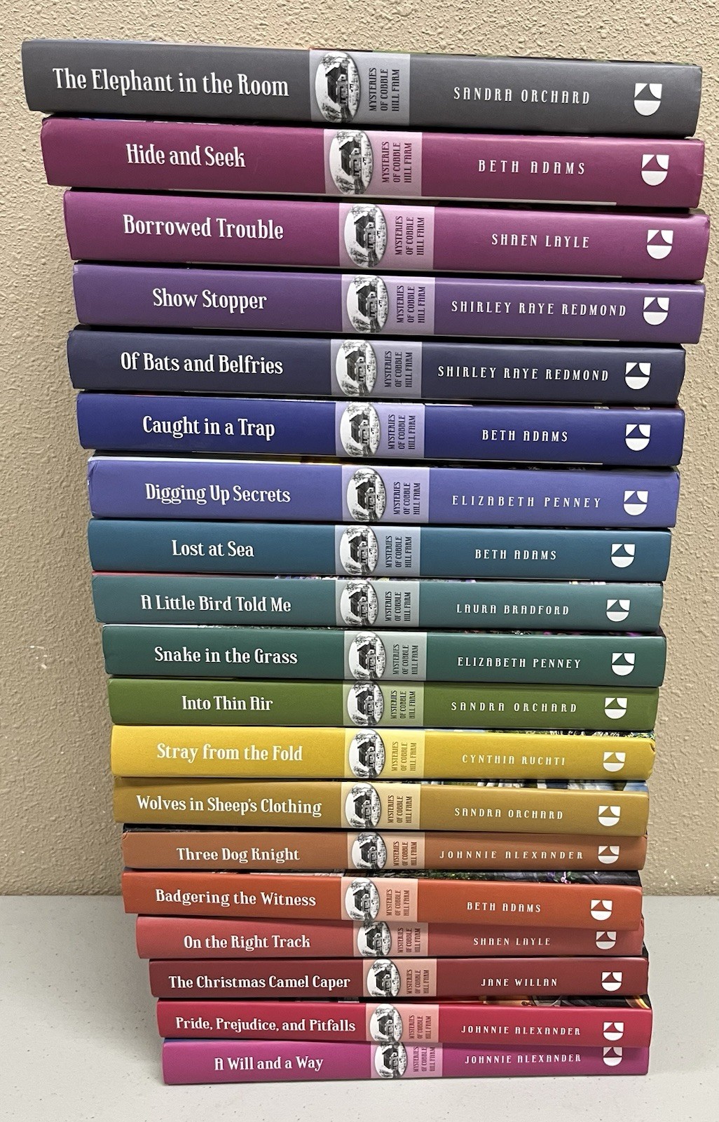 Guideposts Mysteries of Cobble Hill Farm Series Hardcover Book Lot of 19 Nice