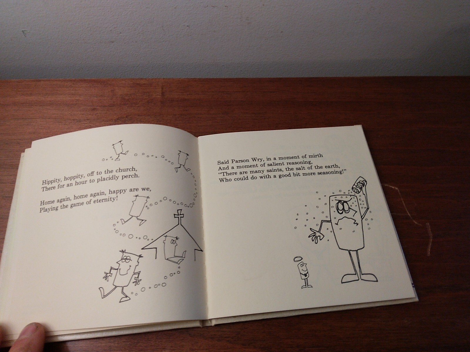 Ken Anderson: Stains on Glass Windows, Humorous Christian Poems. HC, 1970