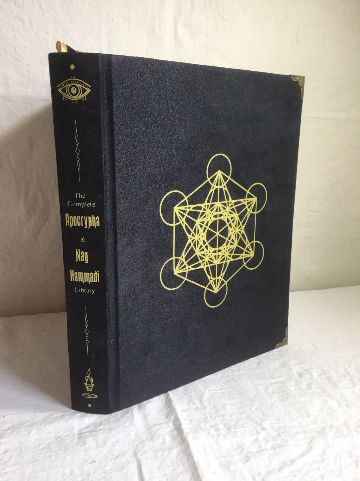 The Complete Apocrypha and Nag Hammadi Libraries, Hand Bound in Suede, Gnostic