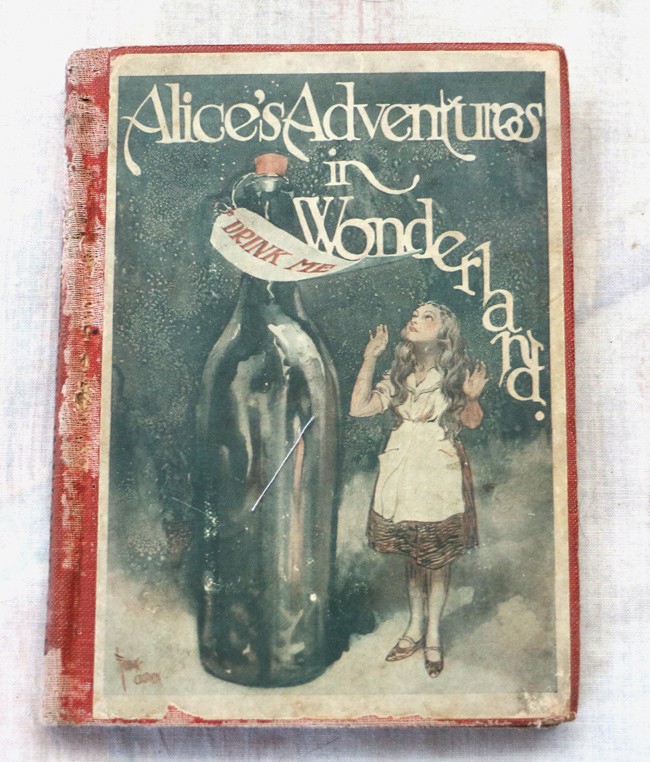Scarce Antique Alice’s Adventures in Wonderland, McKay’s Young People’s Classics