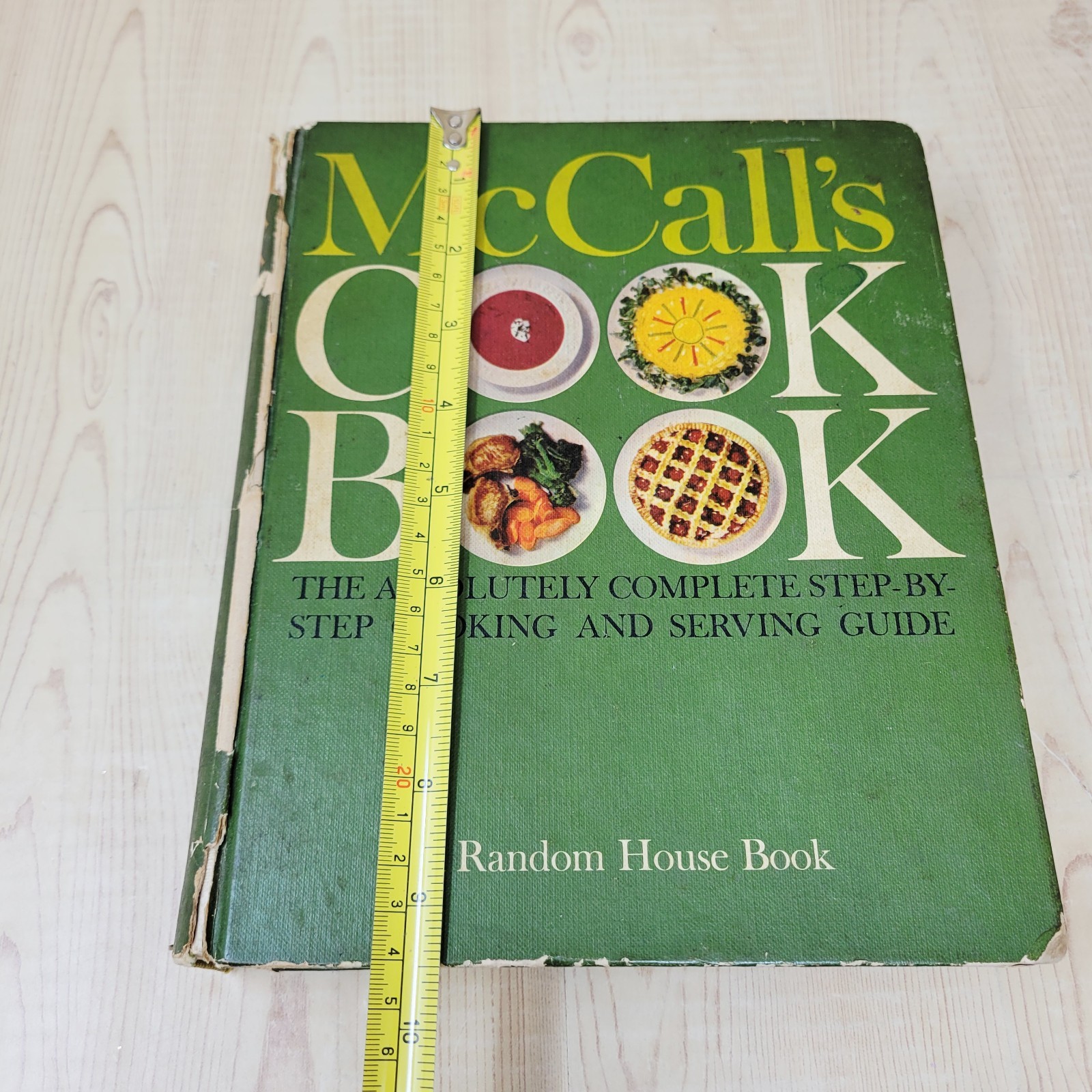 McCall’s Cook Book, 1963 Vintage Hardcover Green 5th Printing Random House