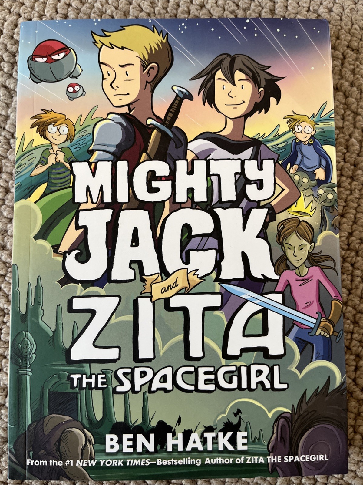 Ben Hatke Mighty Jack Series Book Paperback Lot 1 2 3
