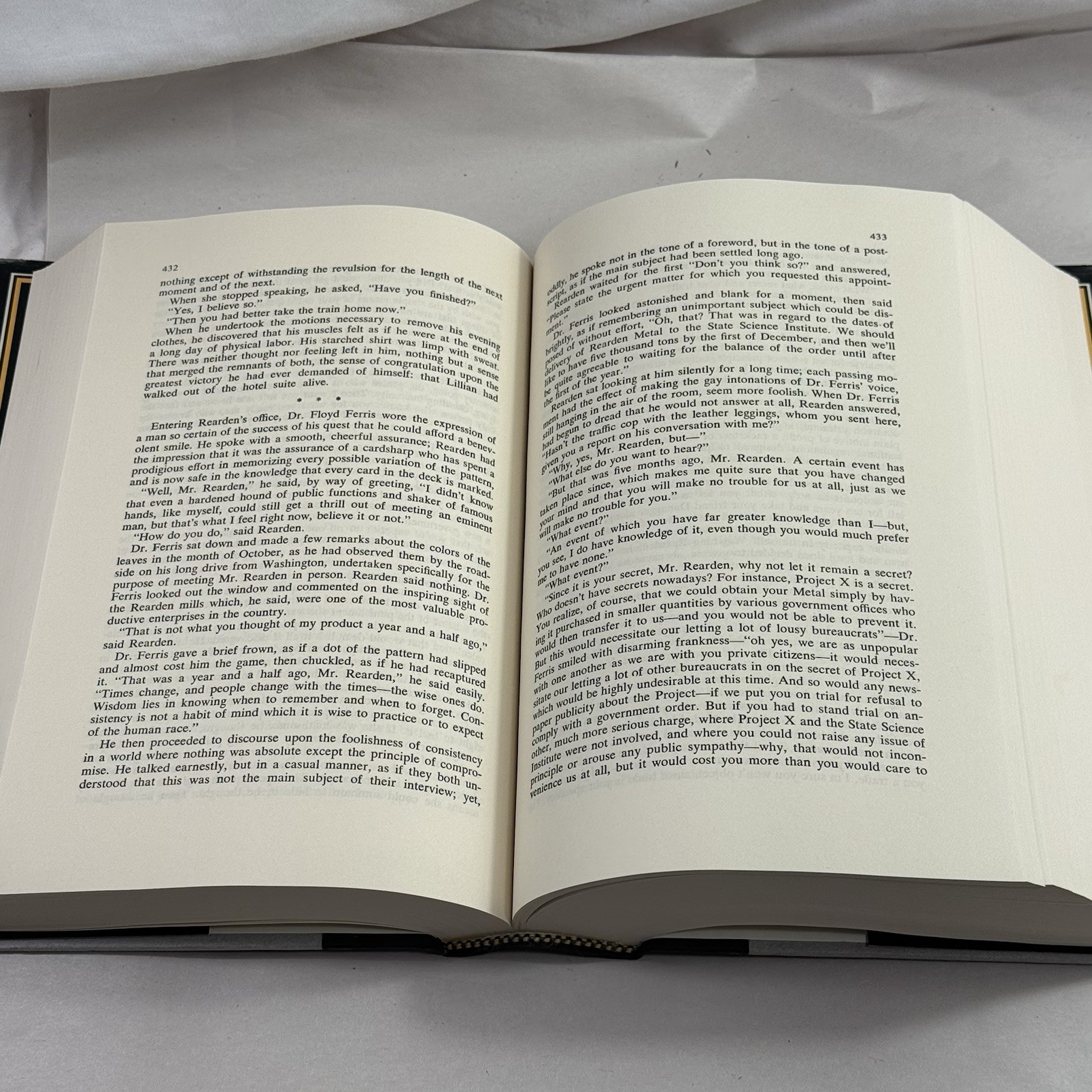 Ayn Rand ATLAS SHRUGGED: 35th Anniversary 1st Edition 1st Printing HC DJ