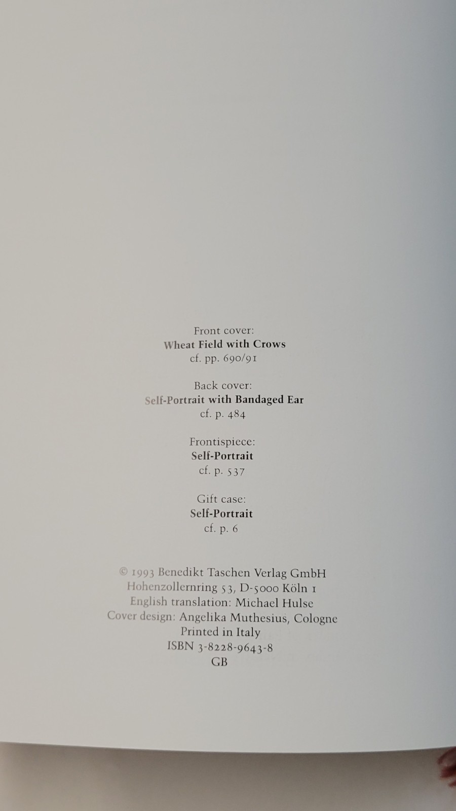 Vincent Van Gogh: The Complete Paintings (2 Volume Set) Hardcover & Vermeer Book