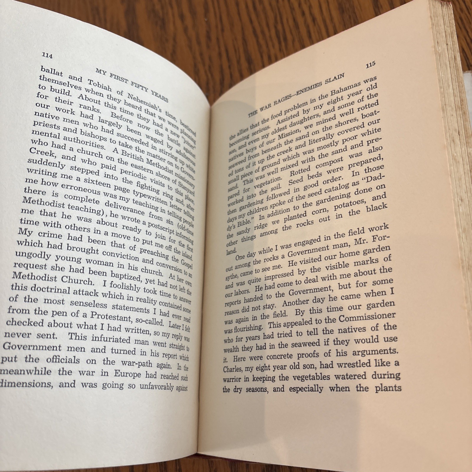 My First 50 Years By G. T. Bustin HBDJ