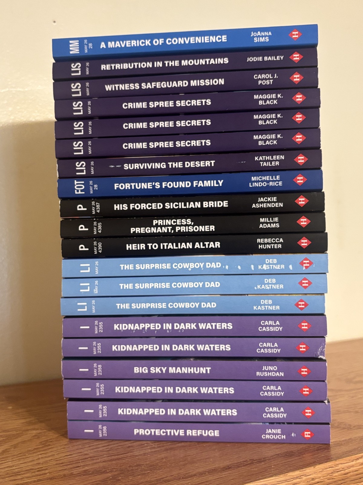 Harlequin Love Inspired Suspense & Intrigue Books – All May 2026 – Lot of 20