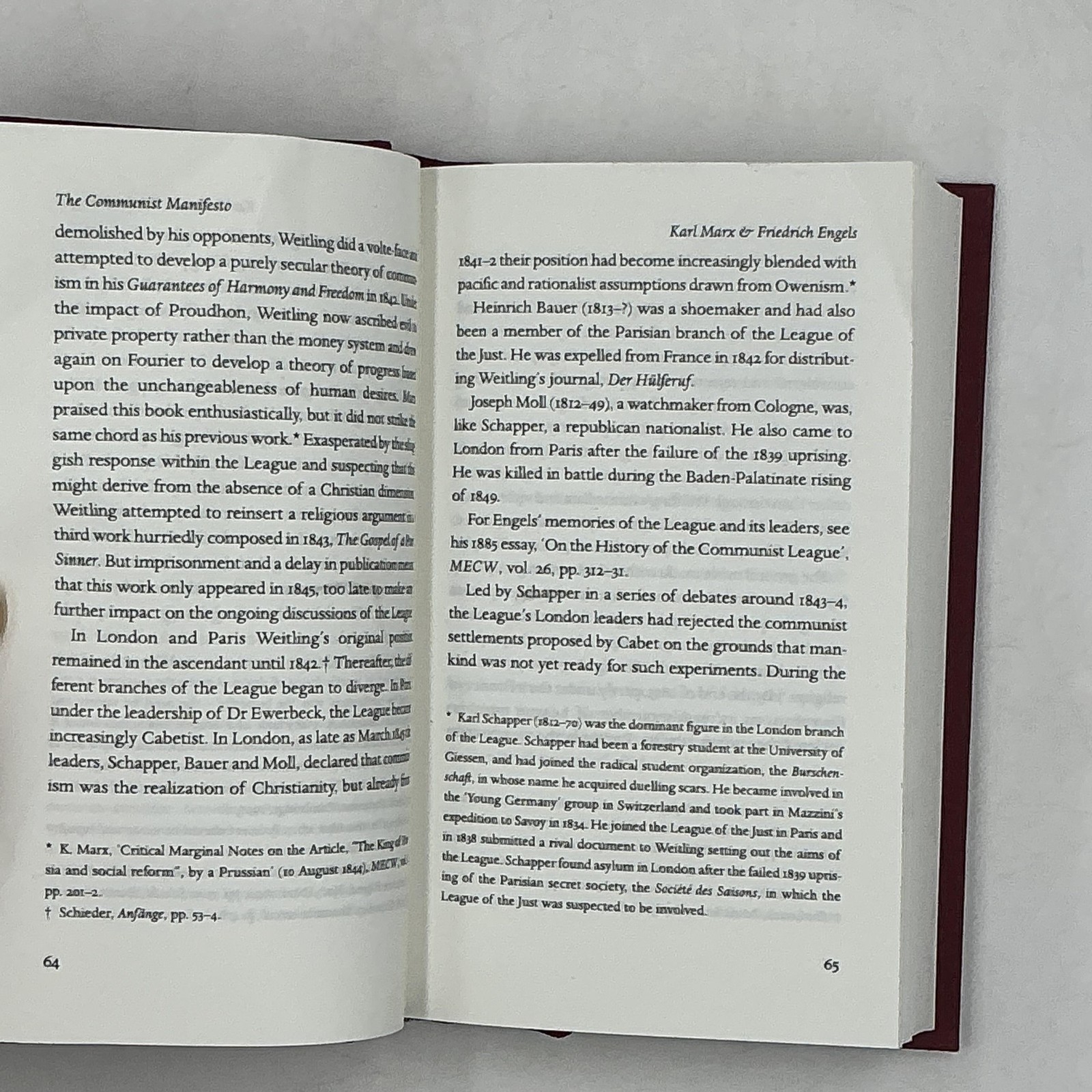 Penguin Classics The Communist Manifesto Marx & Engels Hardcover Red 2014