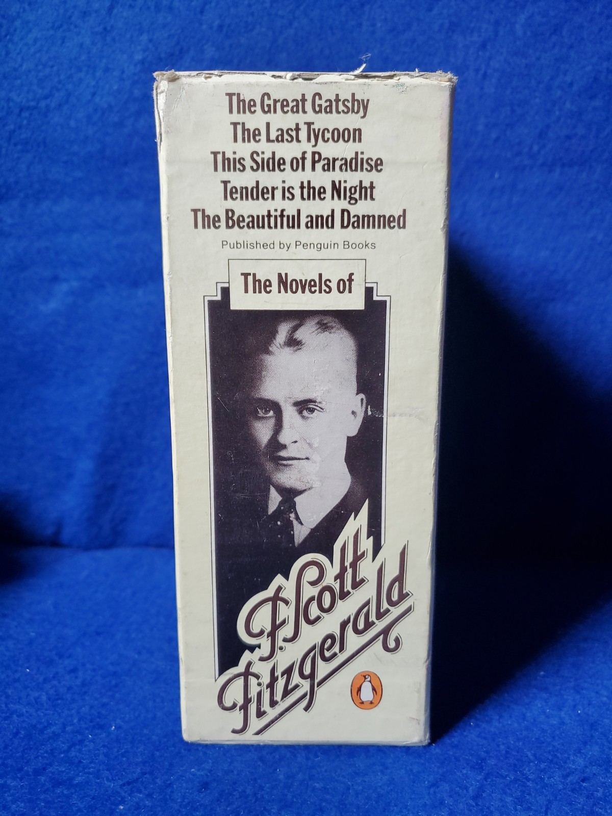 F. Scott Fitzgerald 4 Book Box Set Penguin Classics This Side Tender Last Tycoon