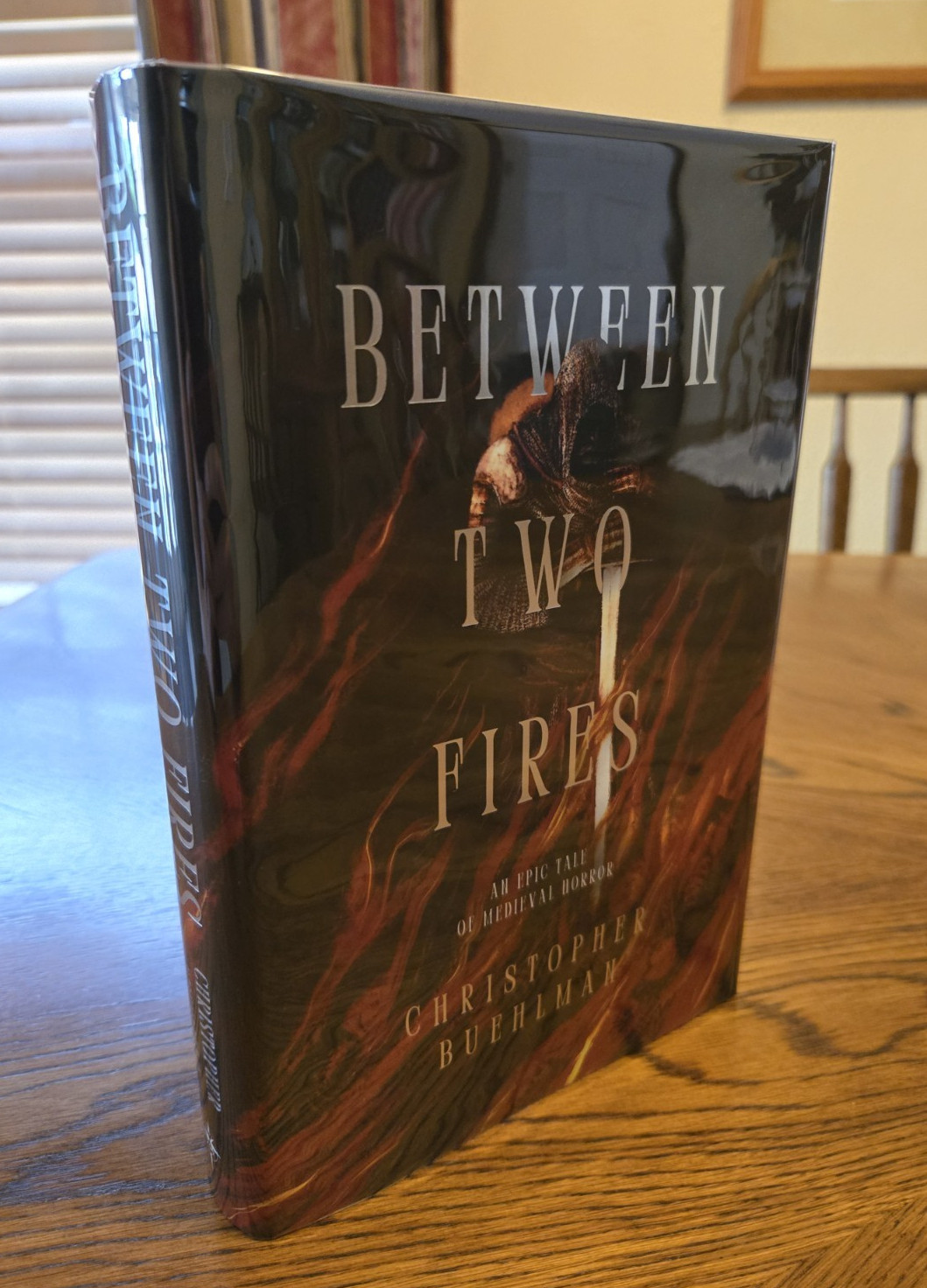 Between Two Fires Christopher Buehlman Broken Binding Signed