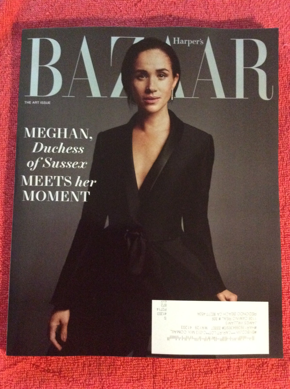 HARPER’S BAZAAR MAGAZINE DECEMBER 2025 JANUARY 2026 MEGHAN MARKLE DUCHESS
