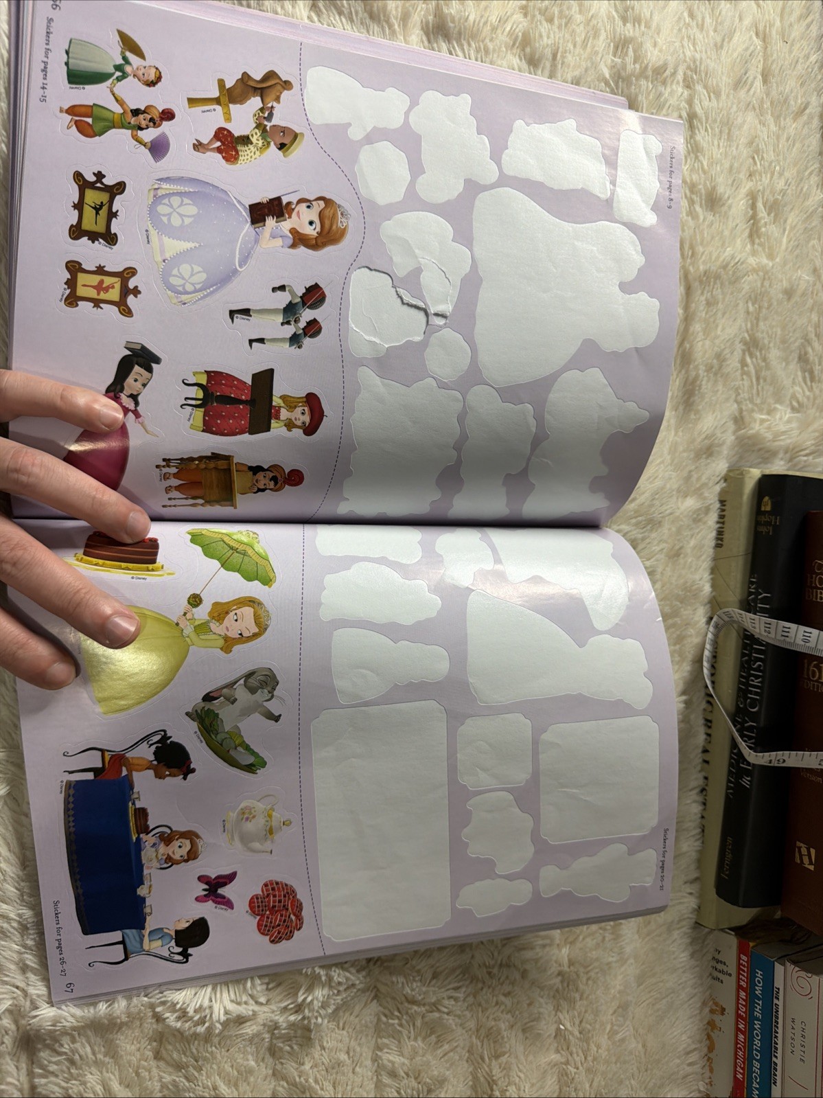 Sofia the First Sofia’s Royal Sticker Collection by Disney Book Bx2