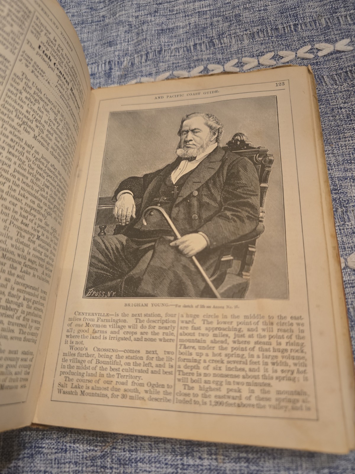 Crofutt’s New Overland Tourist and Pacific Coast Guide 1st Edition 1878-79 Vol 1