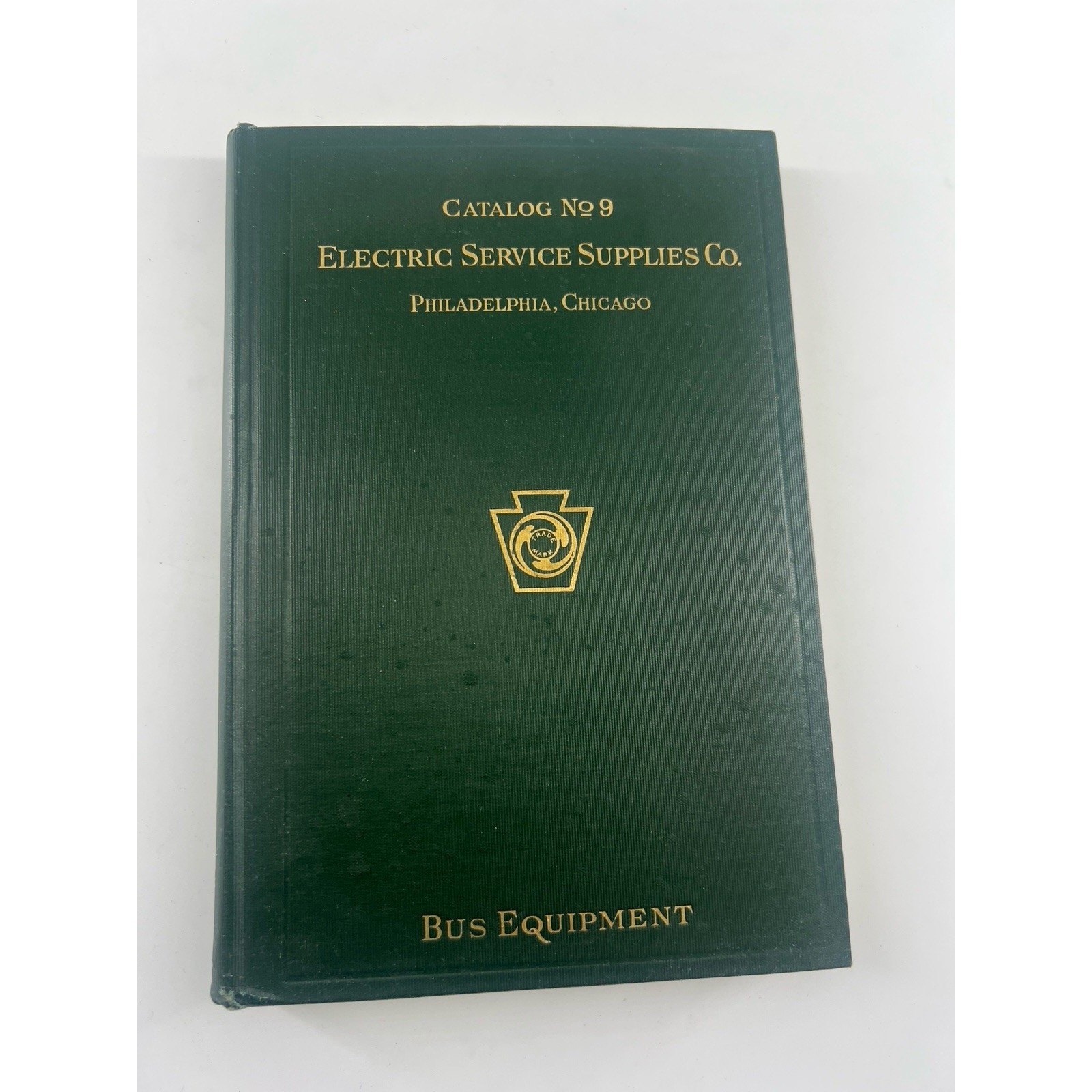 Catalog No9 Electric Service Supplies Co Philidelphia, Chicago Bus Equip 1926 Bk