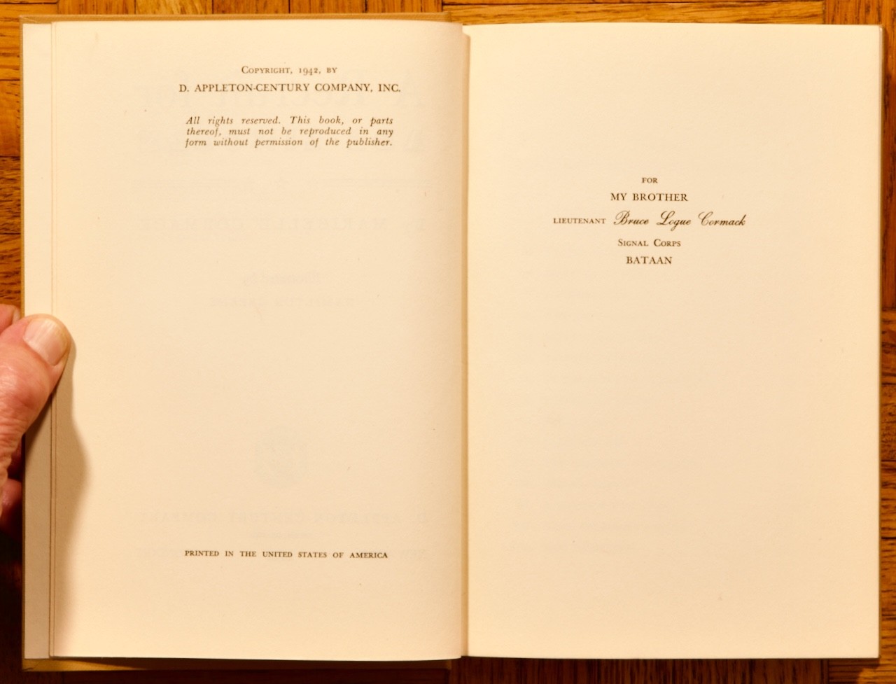 1942 1st HC; A Recruit for Lincoln by M. Cormark/ illus. H. Greene;Appleton-Cent