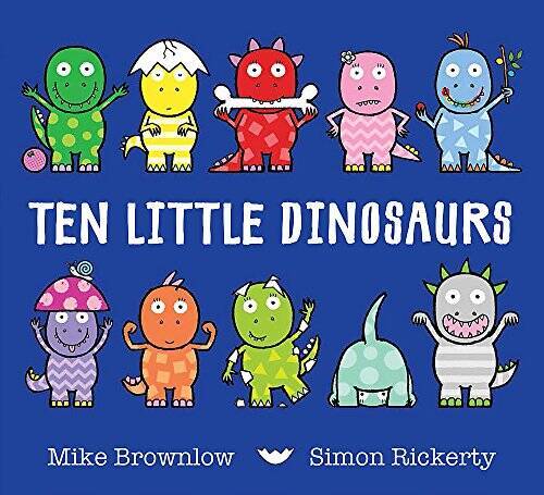 Ten Little Dinosaurs – Paperback By Brownlow, Mike – ACCEPTABLE