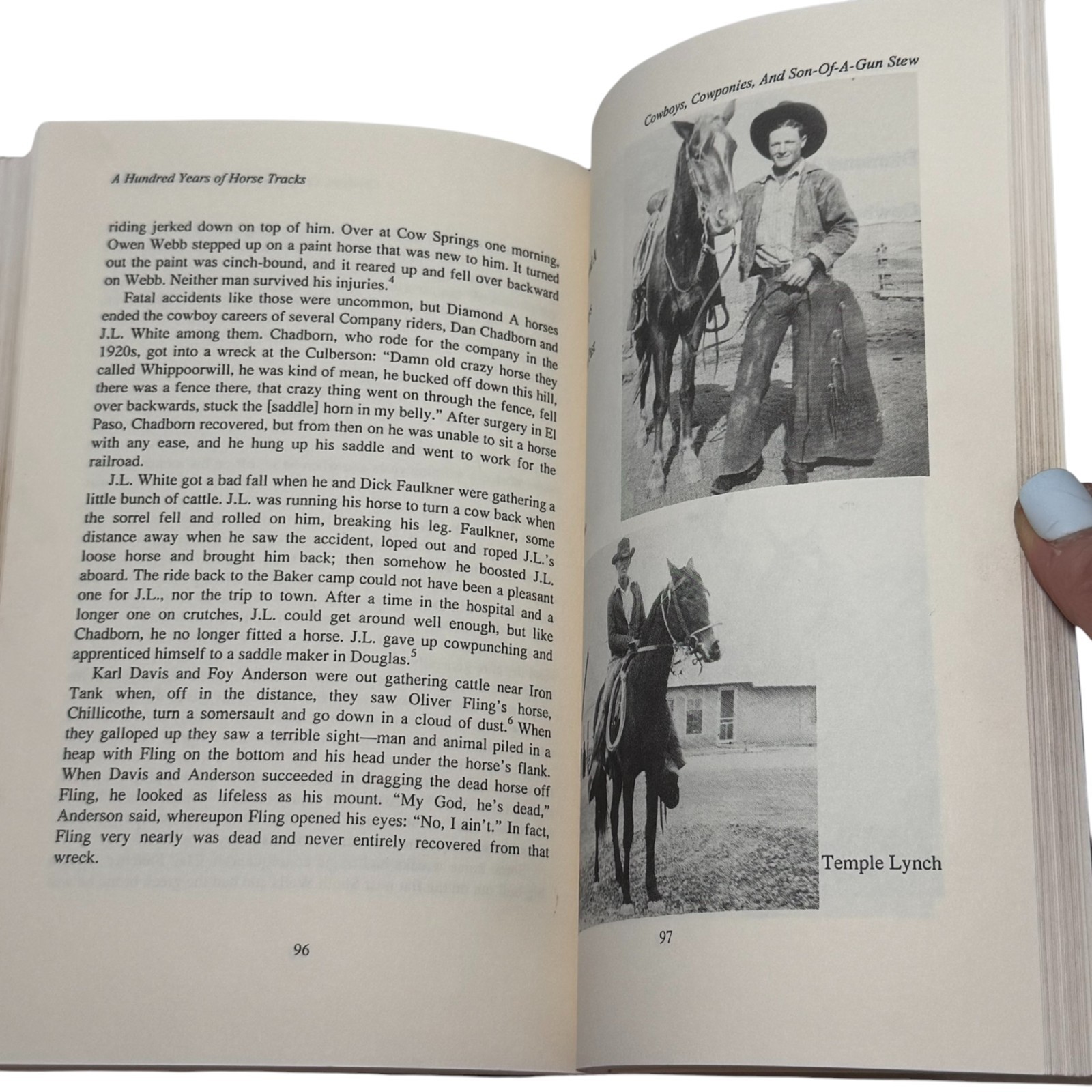 A hundred years of horse tracks: The story of the Gray Ranch by George Hilliard